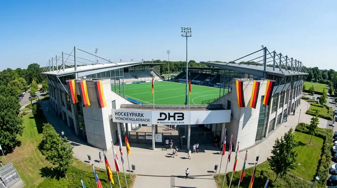 EuroHockey Championships 2025 Mönchengladbach Hockeypark DHB Feldhockey-EM Wettmarkt