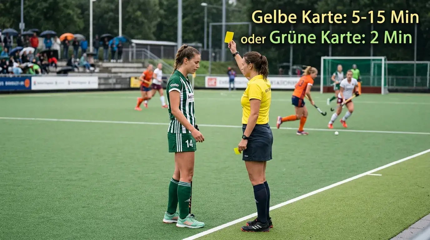 Grüne und Gelbe Karte im Feldhockey — Zeitstrafen und deren Einfluss auf Live-Wetten und Quotenentwicklung