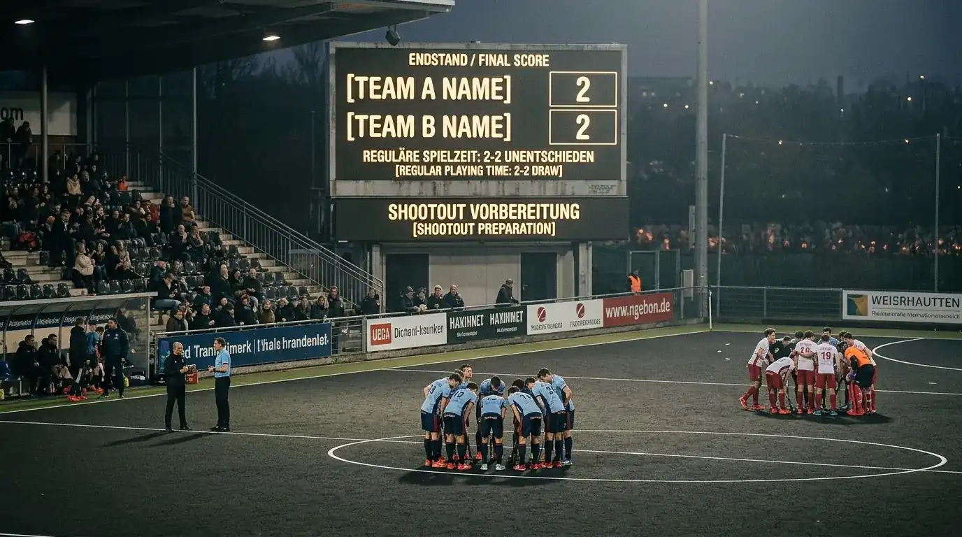 Feldhockey K.o.-Spiel Wettabrechnung — reguläre Spielzeit versus Weiterkommen-Wette erklärt