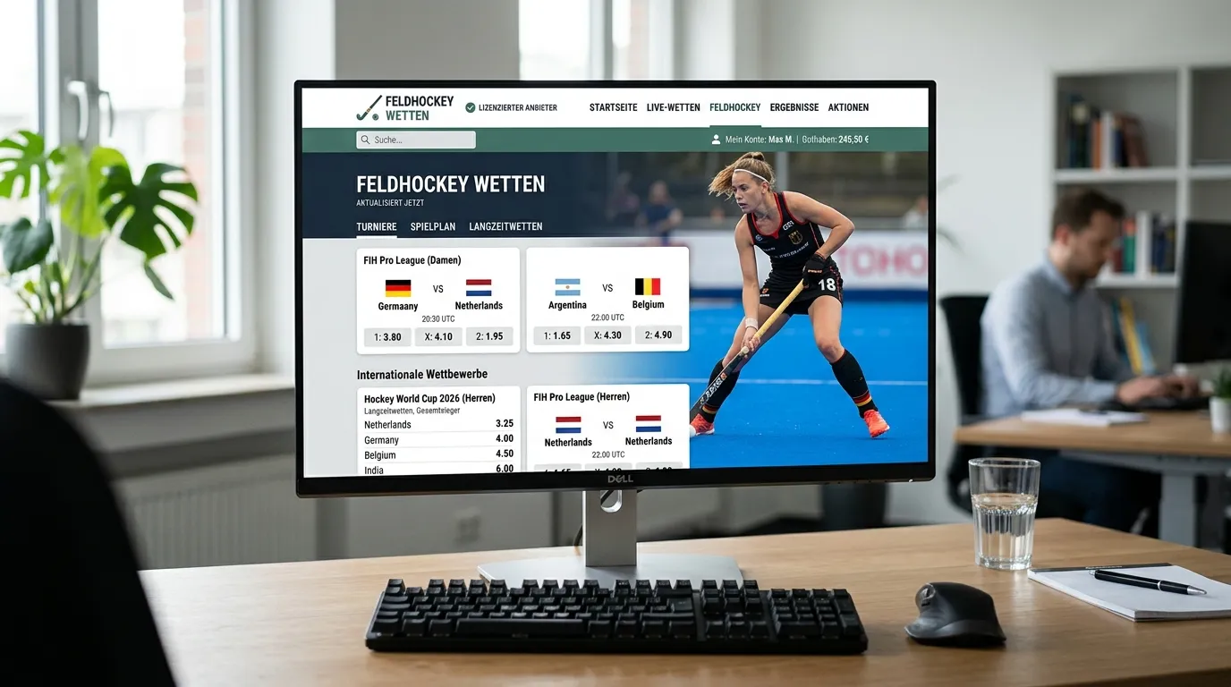 Ein weiterer lizenzierter Anbieter Feldhockey Wetten — Marktangebot, Quoten und Erfahrungen für deutsche Wetter im Test 2026